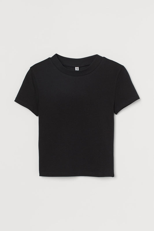 #NEOKIZ Fitted Crop Top T-Shirt (H&M)